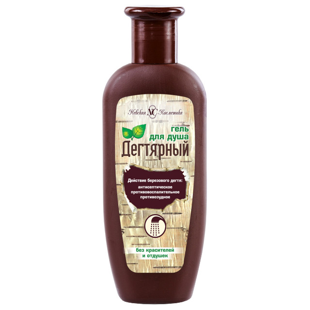 гель для душа НЕВСКАЯ КОСМЕТИКА Дегтярный 250мл